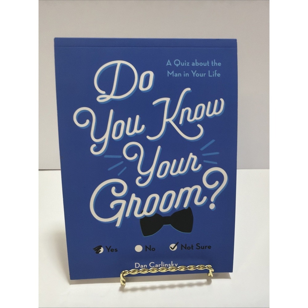 Do You Know? Ser.: Do You Know Your Groom? : A Quiz about the Man in Your...
